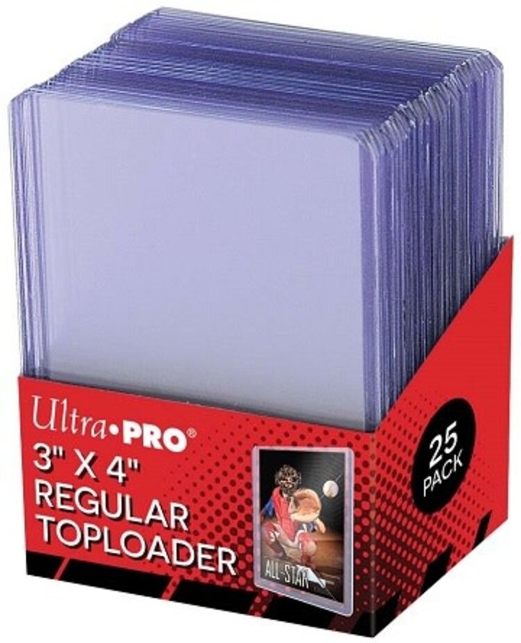 Ultra pro UP81222 Toploader 3X4 Regular Clear / 25