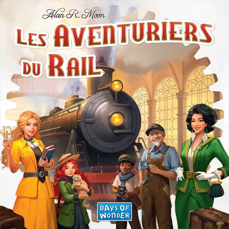 Days of Wonder Les Aventuriers du Rail: Usa (Refresh) (FR)