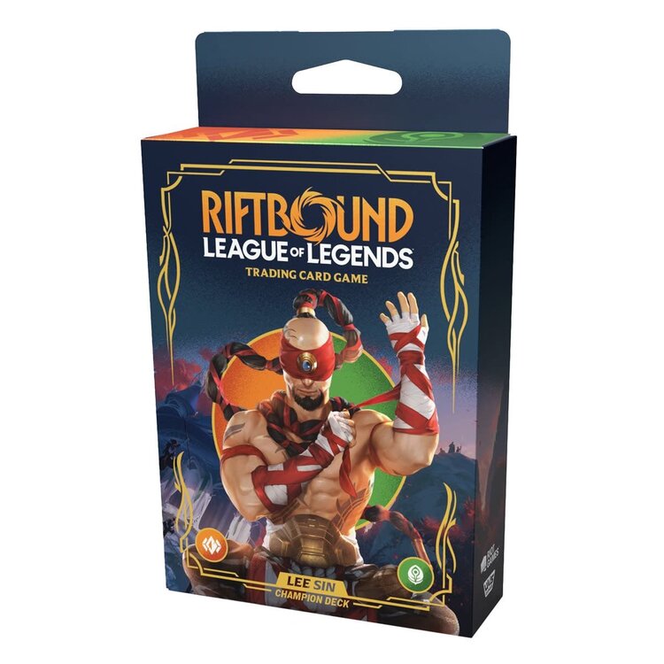 UVS Games Riftbound: League Of Legends TCG: Champion Deck: Lee Sin (EN)