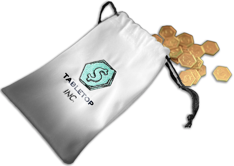 Cotswold Games Précommande: Tabletop Inc.: Ext. Metal Coins (EN)