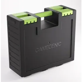 Gamegenic GGS22036 Card Storage: Game Castle: Black/Green (ML)