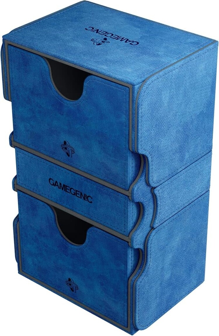 Gamegenic GGS20026 Deck Box: Stronghold Convertible: Blue (200ct) (ML)