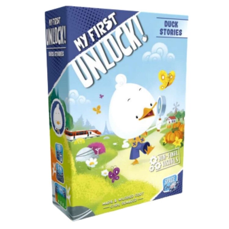 Space Cow Mon Premier Unlock!: Histoires De Canards (FR)