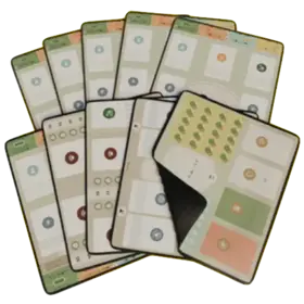 Inside Up Games Earth: Ext. Ensemble De 10 Tapis De Plateaux de Jeux (EN)