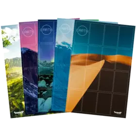 Inside Up Games Earth: Ext. Ensemble De 5 Tapis De Jeu (ML)