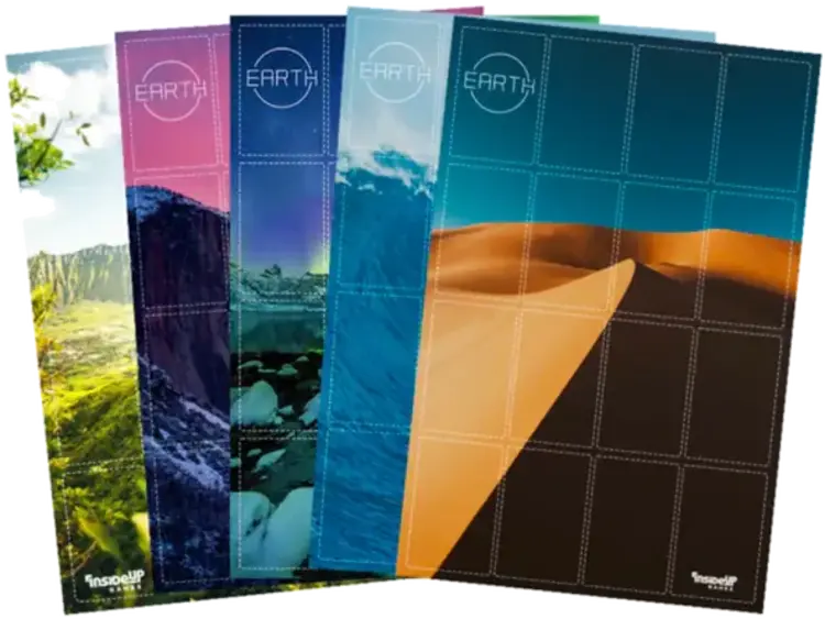 Inside Up Games Earth: Ext. Ensemble De 5 Tapis De Jeu (ML)