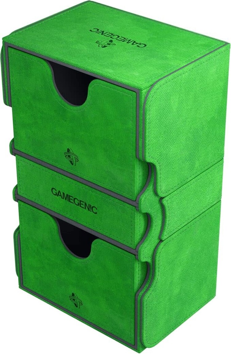 Gamegenic GGS20029 Deck Box: Stronghold Convertible: Green (200ct) (ML)