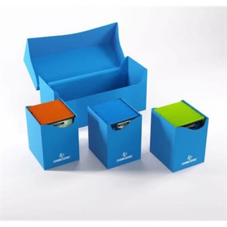 Gamegenic GGS25117 Deck Box: Triple Deck Holder 300+XL: Blue (300 ct) (ML)
