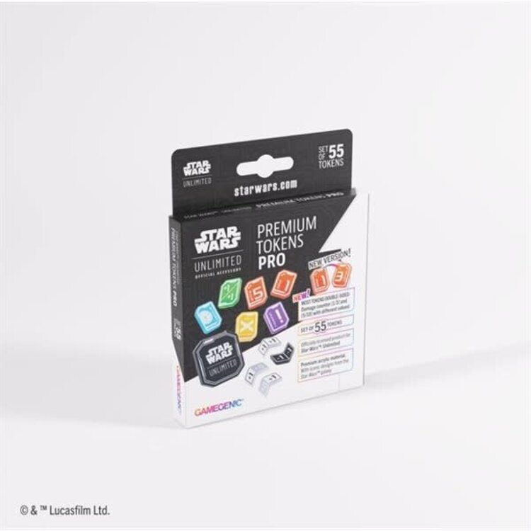 Gamegenic GGS60159 Star Wars: Unlimited: Premium Acrylic Tokens (ML)