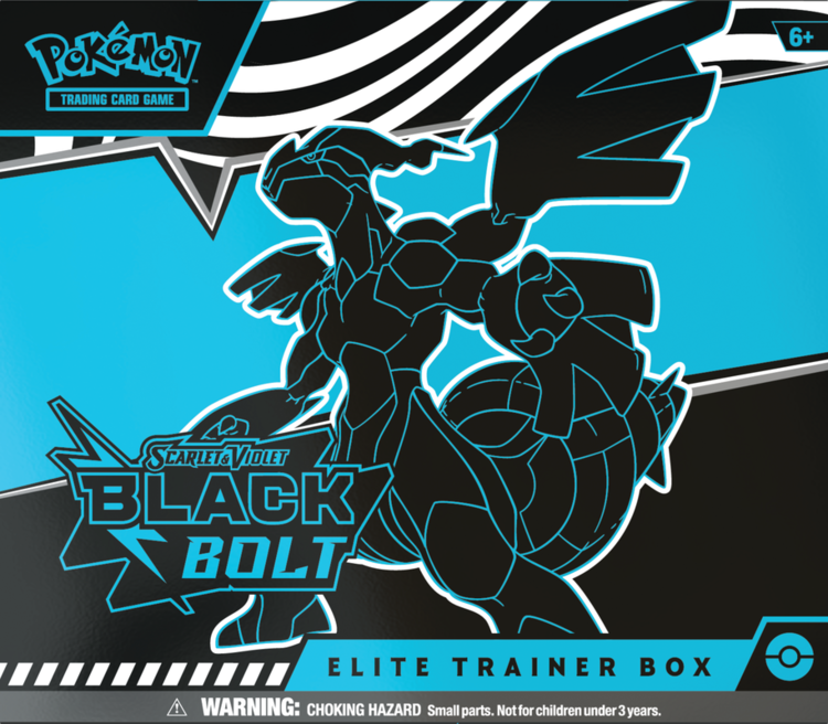 Pokemon Pokemon: SV10.5 Scarlet & Violet: Black Bolt: Elite Trainer (EN)