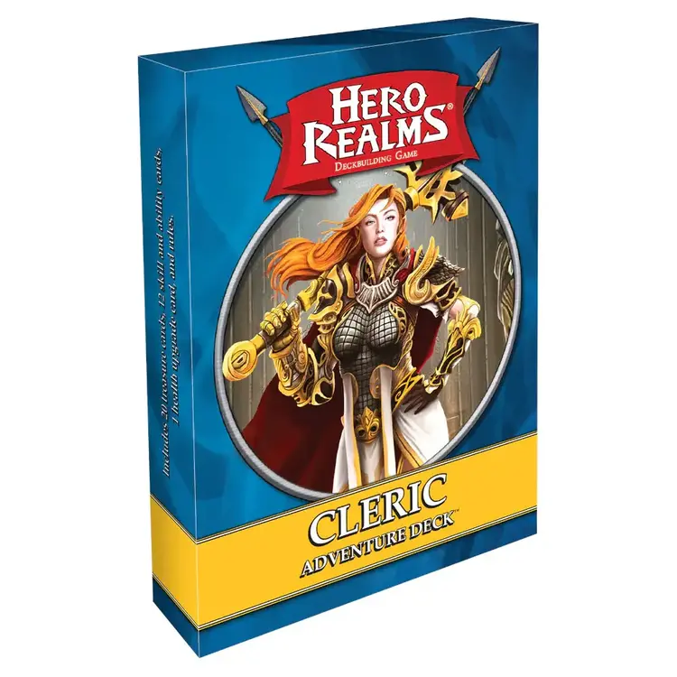 Wise Wizard Games Précommande: Hero Realms: Cleric: Adventure Deck (EN)