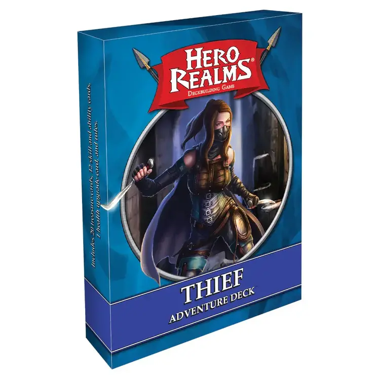 Wise Wizard Games Précommande: Hero Realms: Thief: Adventure Deck (EN)