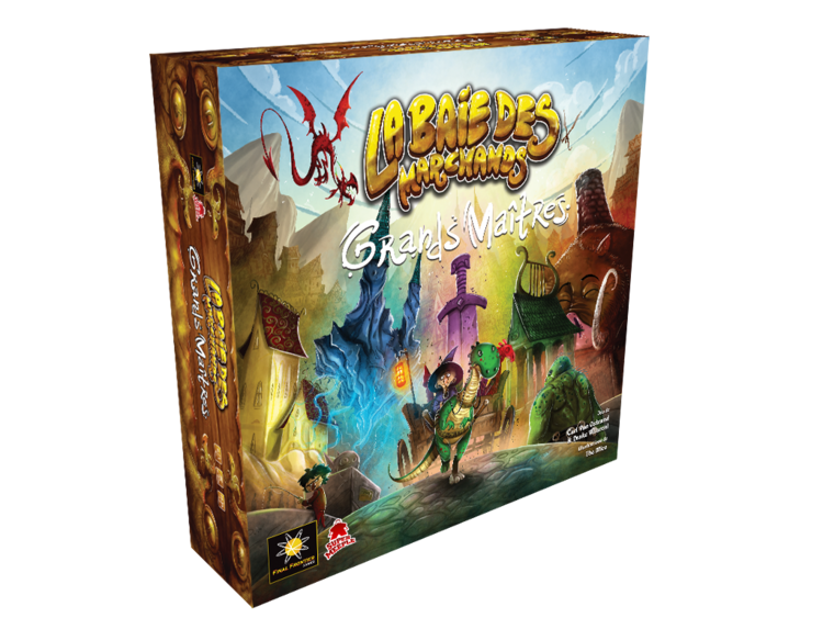 Super Meeple La Baie Des Marchands: Ext. Grands Maîtres (FR)