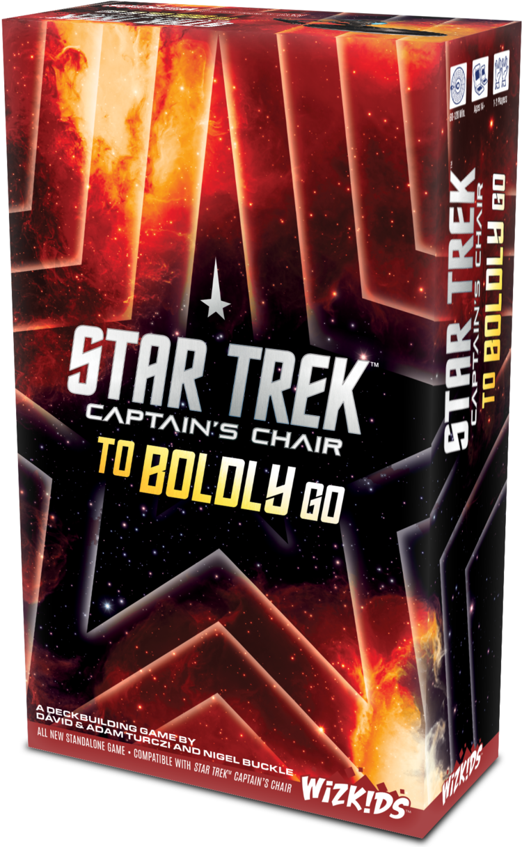 Wizkids Précommande: Star Trek: Captain's Chair: Ext. To Boldy Go (EN)