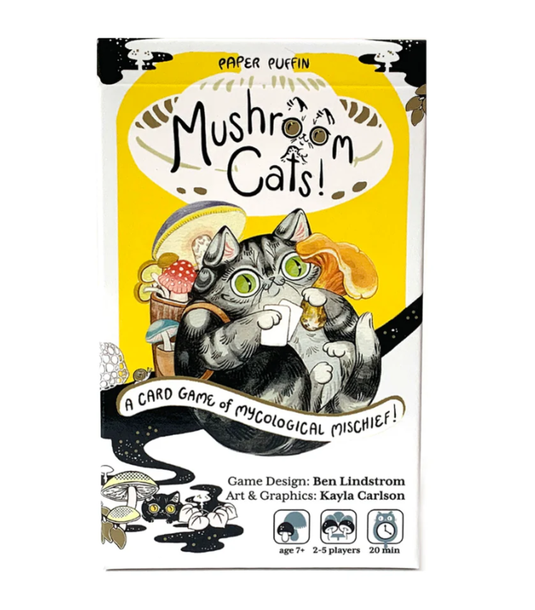Paper puffin Mushroom Cats! (EN)