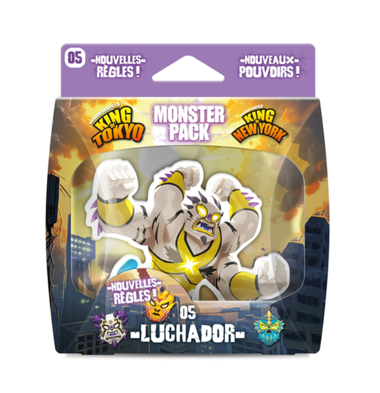 Iello King of Tokyo: Ext. Monster Pack: Ext. Luchador (FR)