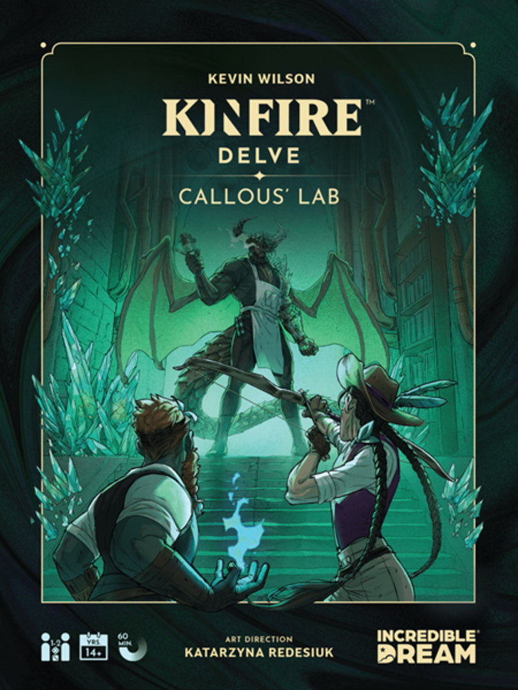Kolossal game Kinfire Delve: Callous' Lab (FR)