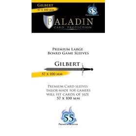 Board&Dice Paladin-Gilbert «Premium Large» 57mm X 100mm / 55 Sleeves