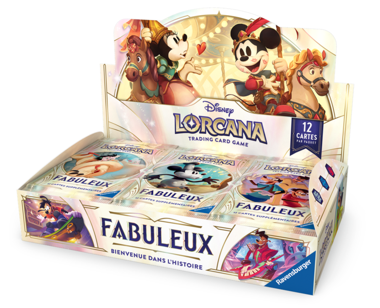 Ravensburger Disney Lorcana: Set 9: Fabuleux: Booster Pack (FR) Disponible en magasin seulement