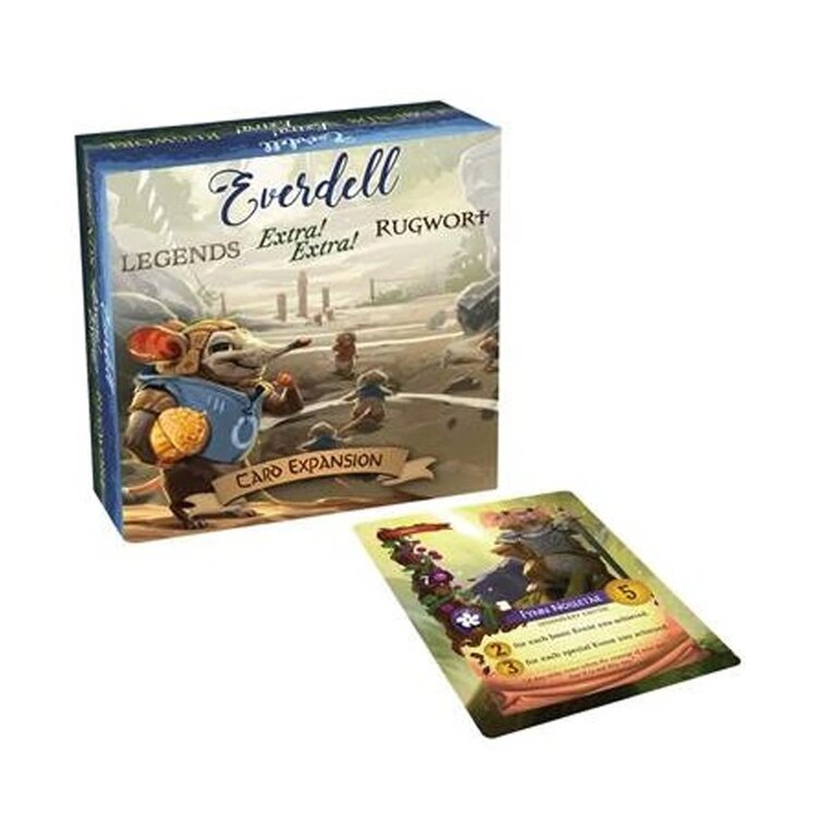 Starling Games Précommande: Everdell: Ext. Legends: Extra! Extra! And Rugwort (EN)