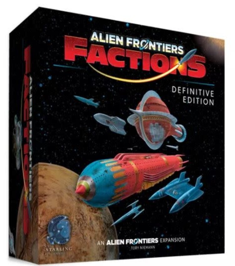 Starling Games Précommande: Alien Frontiers: Ext. Factions: Definitive Edition (EN)