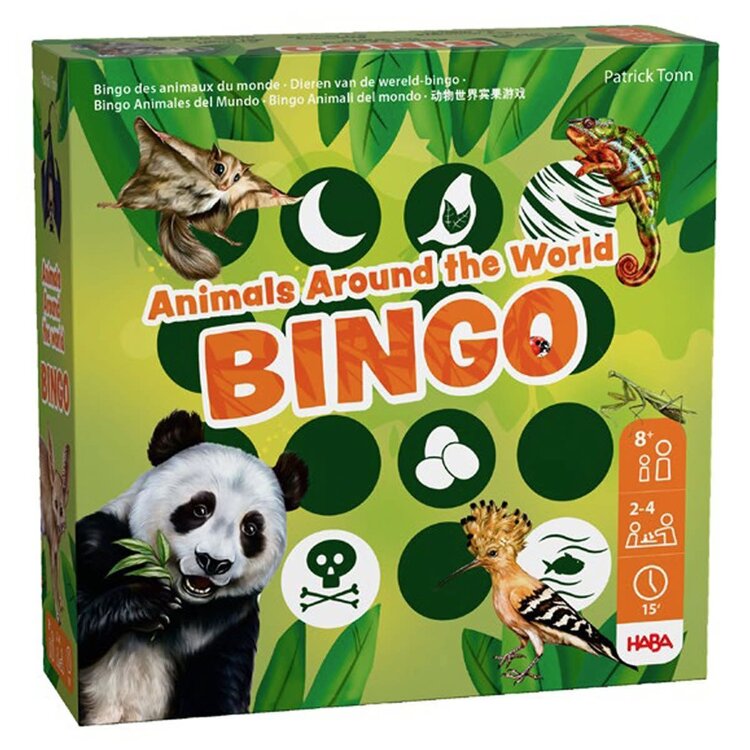 Haba Précommande: Animals Around The World Bingo (ML)