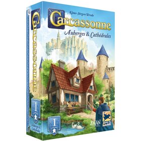 Hans im Gluck Carcassonne: Ext 1: Auberges & Cathedrales (Nouvelle Version) (FR)