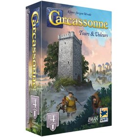 Hans im Gluck Précommande: Carcassonne: Ext 4: Tours & Voleurs (Nouvelle Version) (FR)