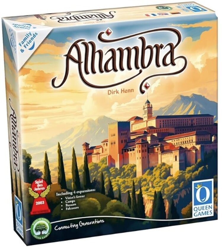 Queen Games Précommande: Alhambra: Family & Friends (Compact Edition) (EN)