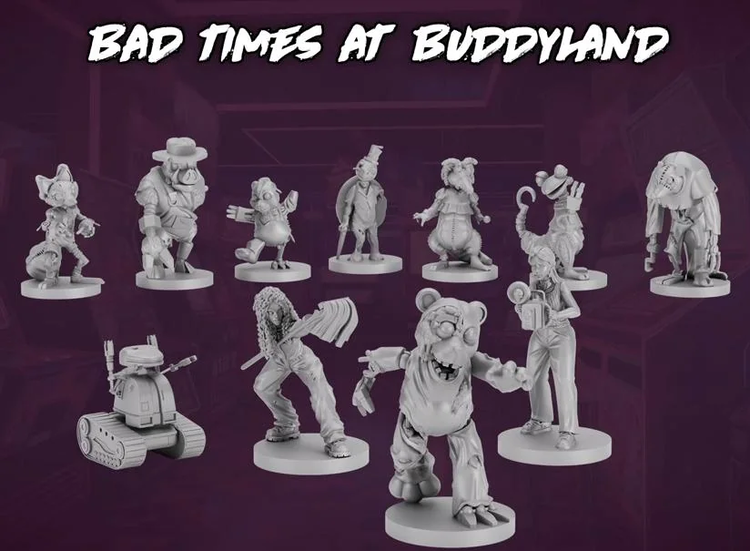 Van Ryder Games Final Girl: Ext. Bad Times At Buddyland Miniatures: Series 3 (EN)