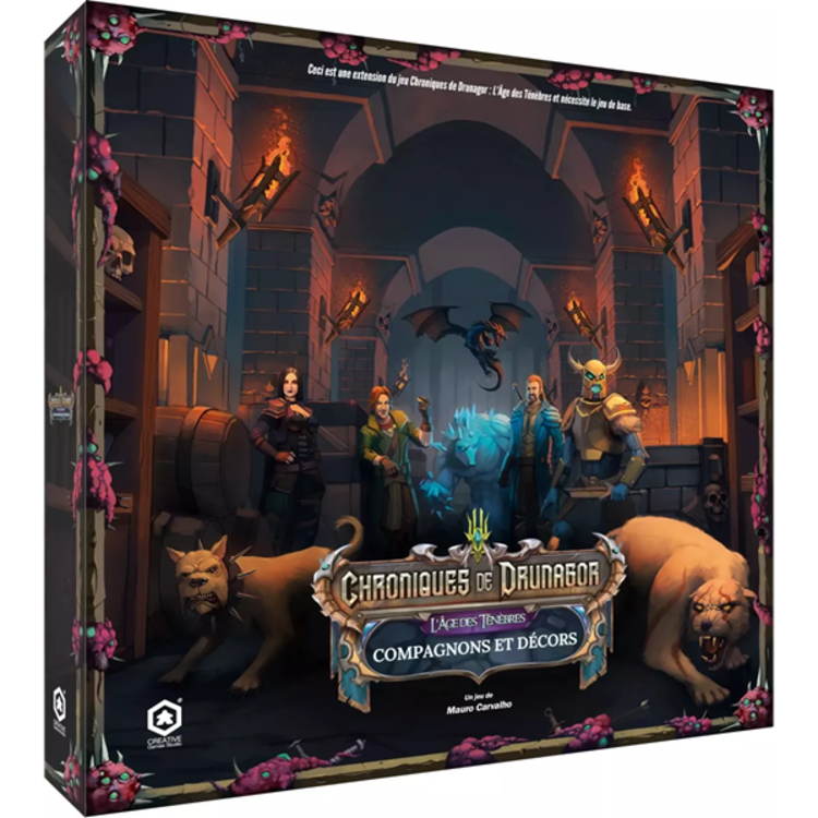 Intrafin Games Précommande: Chroniques De Drunagor: Ext. Compagnons & Décors (FR)