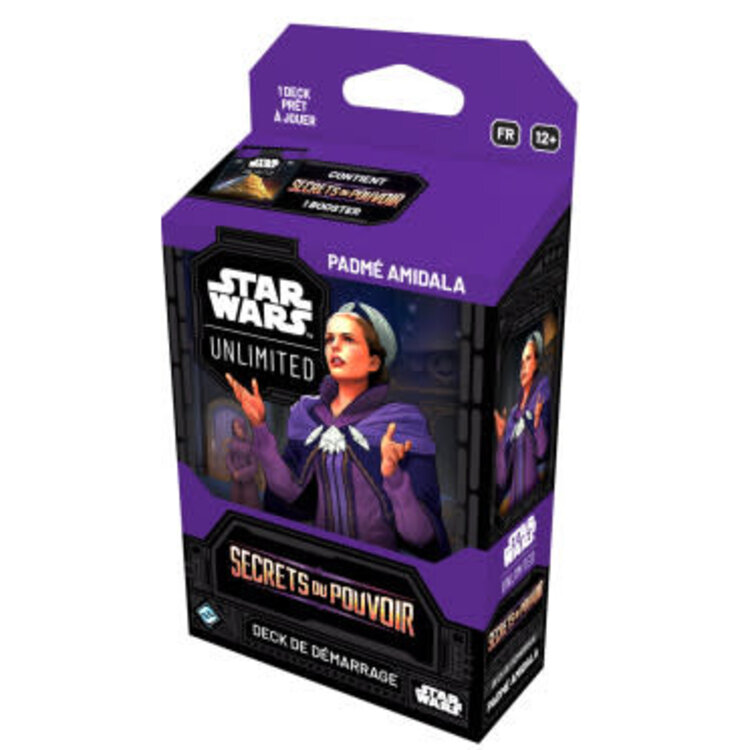 Fantasy Flight Games Star Wars: Unlimited: Secrets Du Pouvoir: Decks De Démarrage: Padmé Amidala (FR)