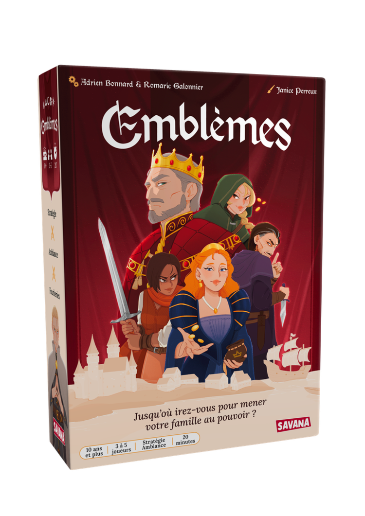 Savana Précommande: Emblèmes (FR)