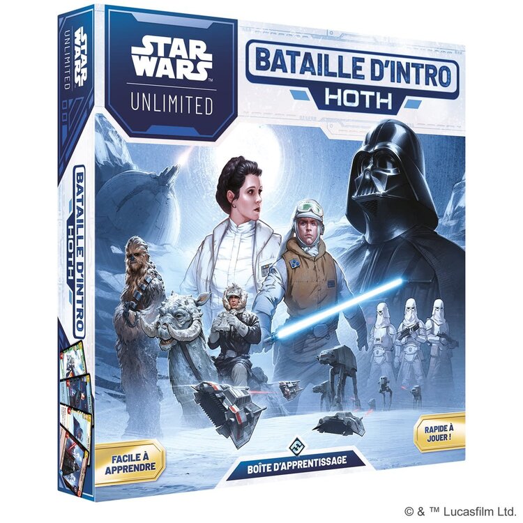 Fantasy Flight Games Star Wars: Unlimited: Bataille d'Intro: Hoth (FR)