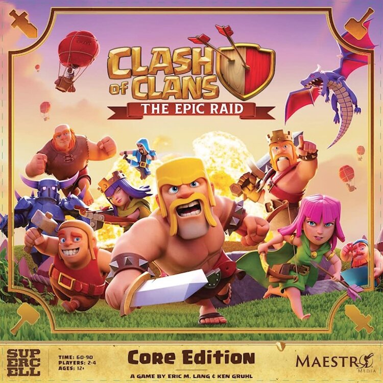 Maestro Media Précommande: Clash Of Clans: The Epic Raid (EN)