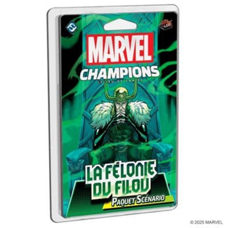 Fantasy Flight Games Marvel Champions: JCE: Ext. La Félonie Du Filou: Paquet Scenario (FR)