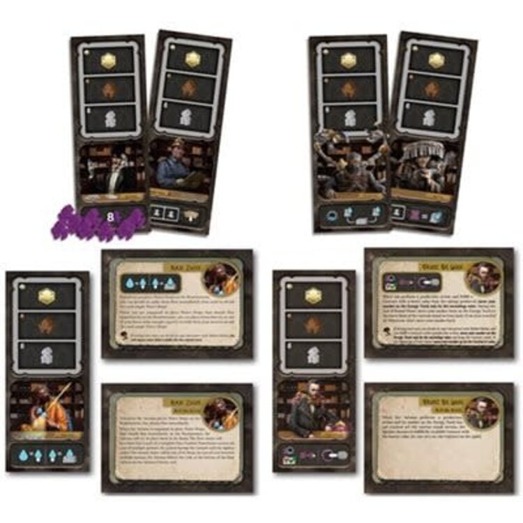 Cranio Créations Barrage: Ext. Executive Officer A + Set Of 8 Purple Machineries (EN)
