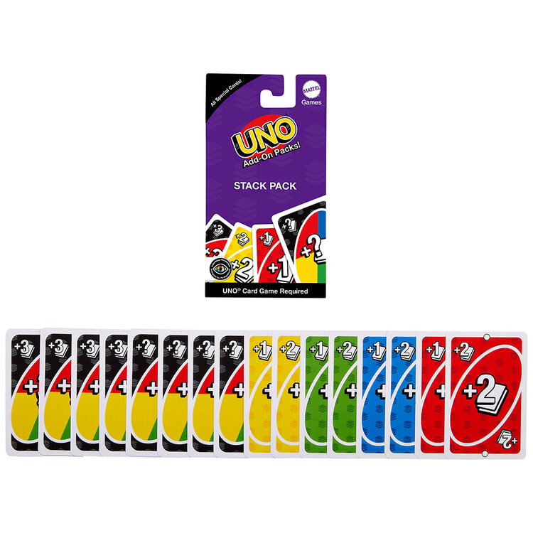 Mattel Games Uno: Ext. Stack Pack (ML)