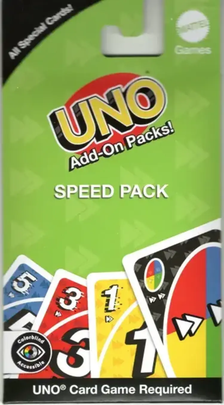 Mattel Games Uno: Ext. Assortiment (Vert) (ML)
