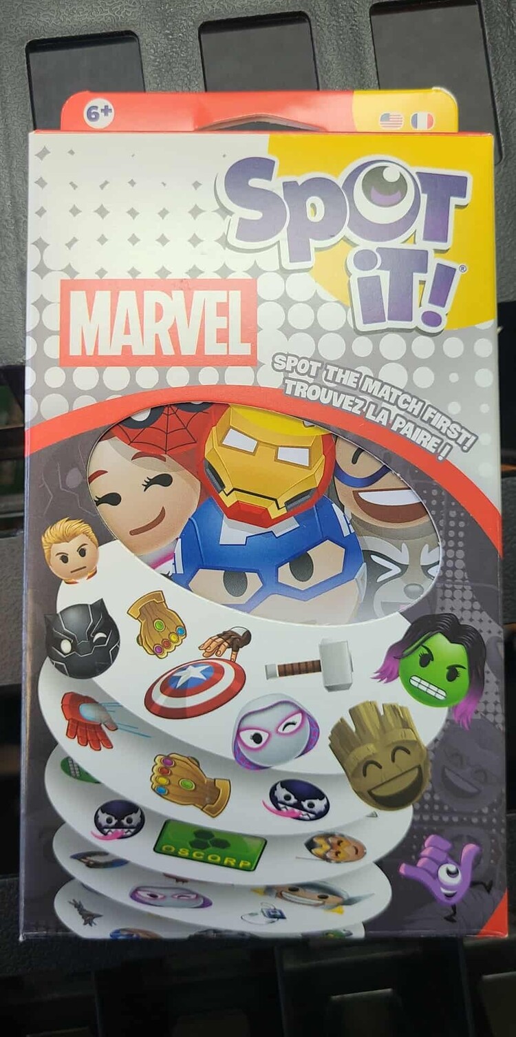 ZYGOMATIC Spot It!: Marvel Emojis: Blister (ML)