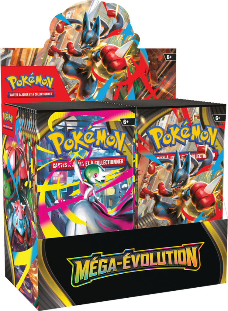 Pokemon Pokemon ME01: Mega Evolution: Booster (FR) disponible seulement en magasin