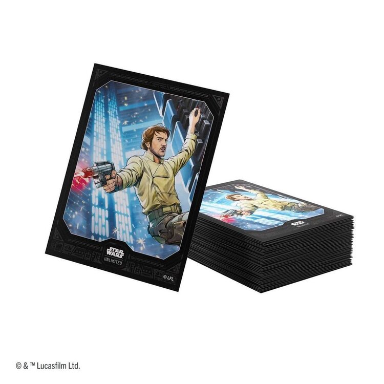 Fantasy Flight Games Star Wars: Unlimited: Art Sleeves: Cassian Andor (ML)