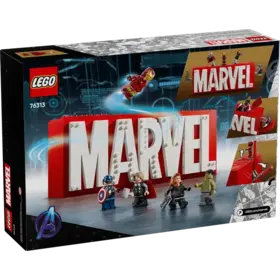 Lego Lego: Super Heroes Marvel: Logo Et Figurines Marvel (ML) En Magasin Seulement