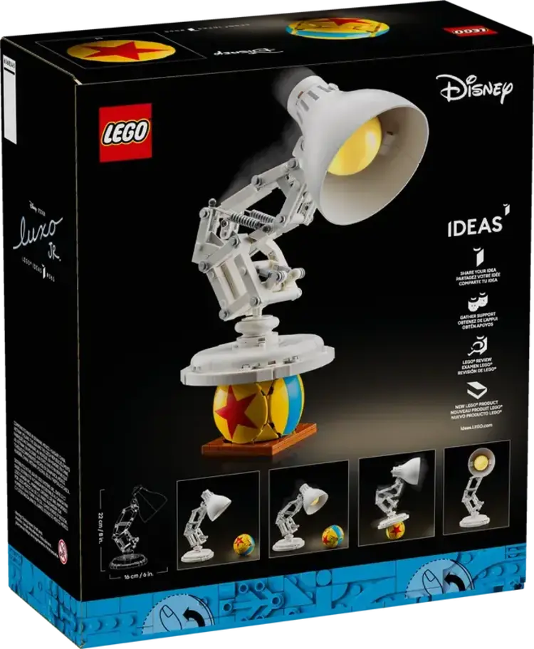 Lego Lego: Ideas: Disney Pixar Luxo Jr (ML) En Magasin Seulement