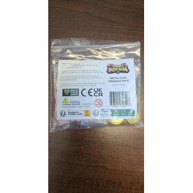 Rock Stone & Dice Les Gemmes D’Iridescia: Ext. Metal Coins Tokens (ML)