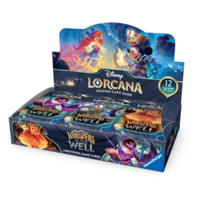 Ravensburger Disney Lorcana Set 10: Whispers In The Well: Booster Pack: Boite Complète (EN) Disponible en magasin seulement
