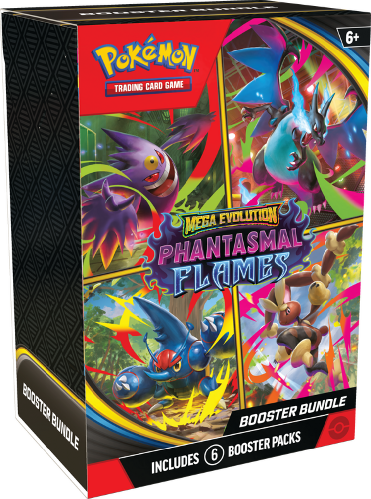 Pokemon Pokemon ME02: Phantasmal Flames: Booster Bundle (EN) Disponible seulement en magasin