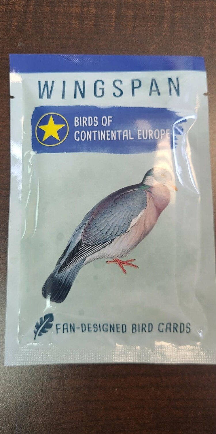 Stonemaier Games Wingspan: Fan Designed Cards Pack: Birds Of Continental Europe (EN)