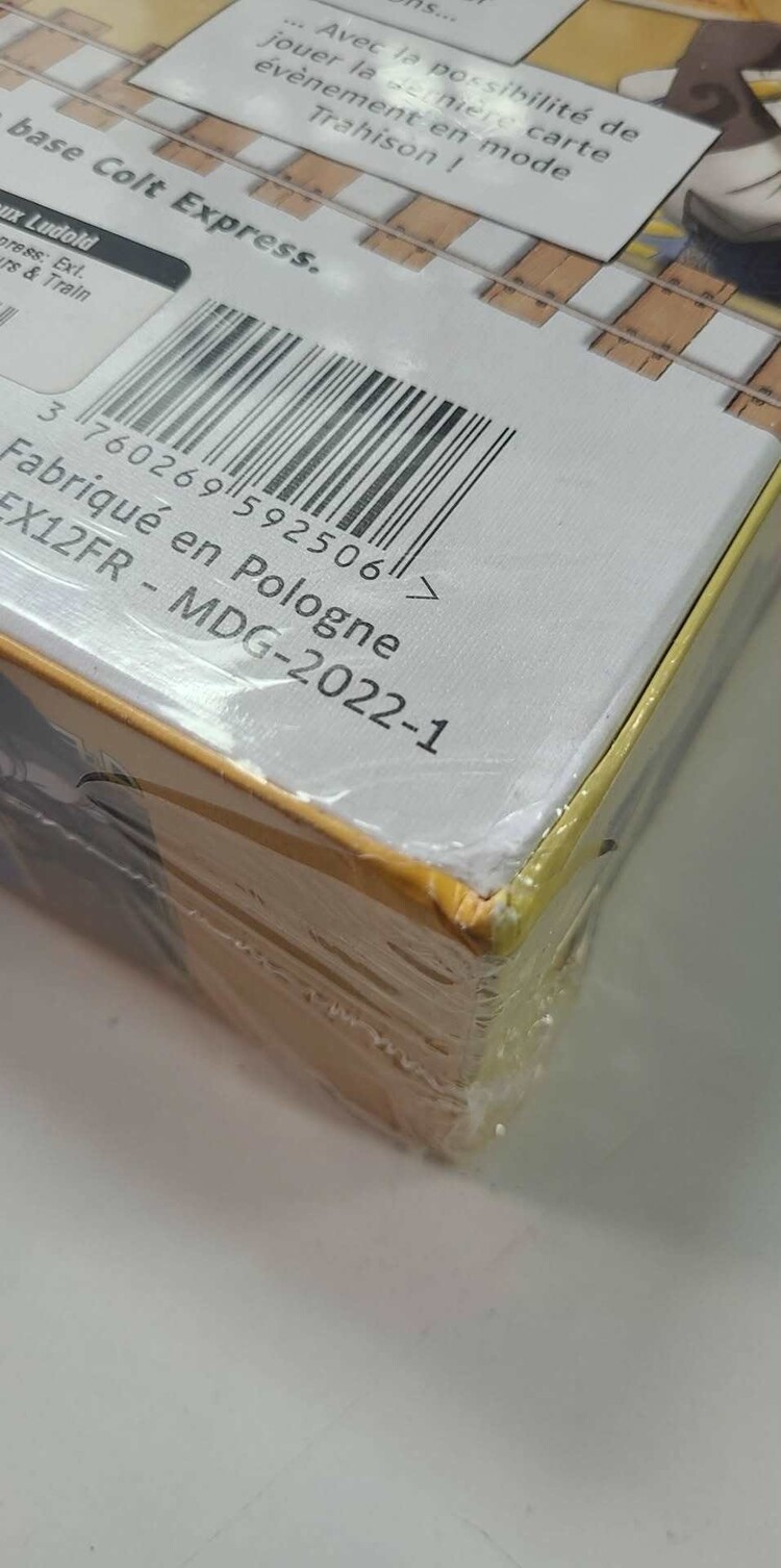 Ludonaute Colt Express: Ext. Convoyeurs & Train Blindé (FR): Boite abimée 5%