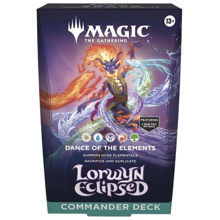 Magic Magic: Lorwyn Eclipsed: Commander: Dance Of The Elements (EN) disponible seulement en magasin